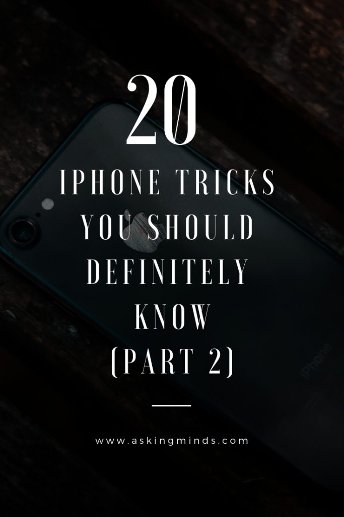 20 iPhone tricks you should definitely know (part 2) - iphone tricks and tips | smartphones | tricks to learn | iphone tips and tricks how to use | simple tricks | interesting tricks | iphone hidden features | secrets | tips and tricks | tricks and hacks - #iphone #iphonetips #iphonetricks #hacks